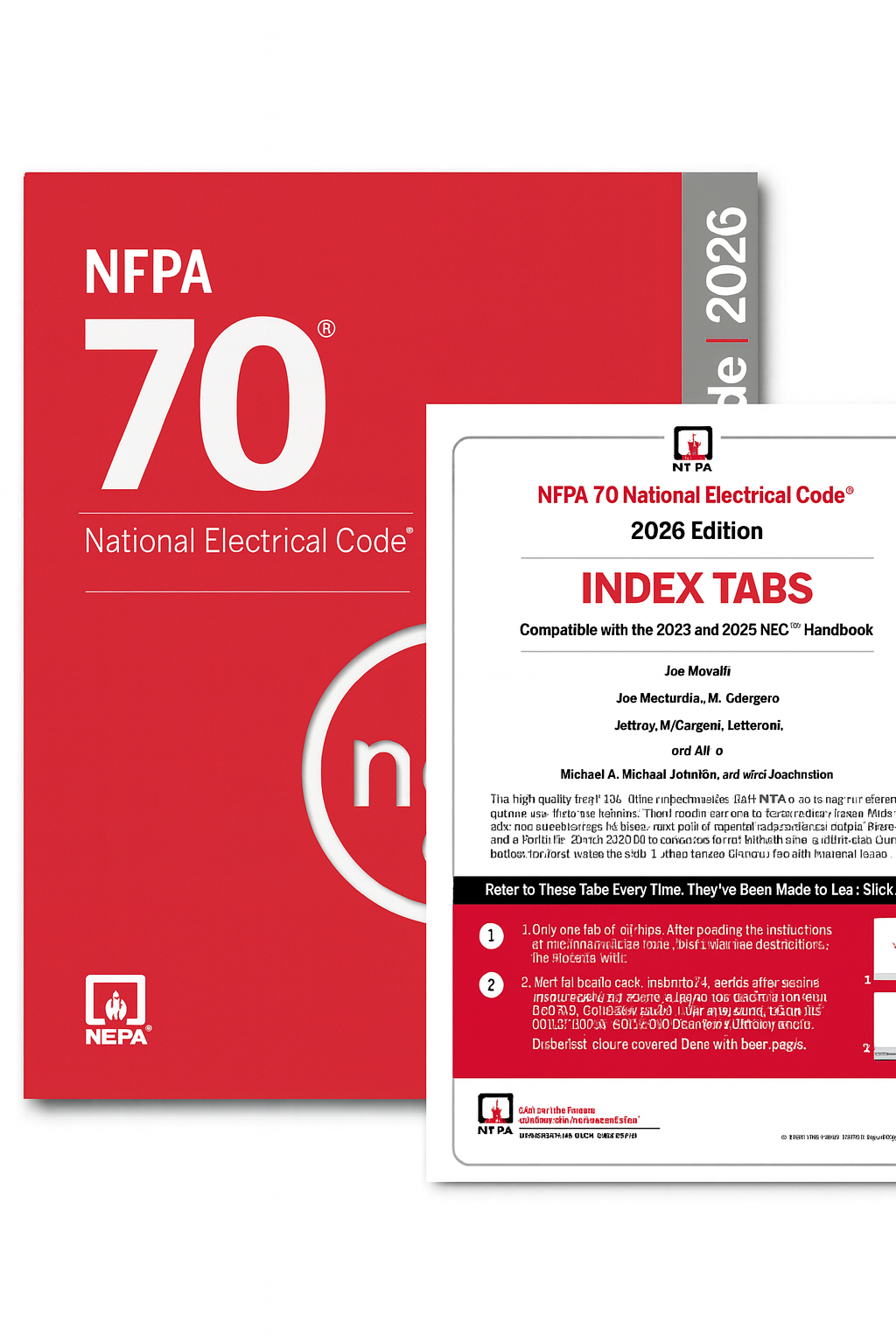 NFPA 70 NEC 2026 Paperback With Tabs