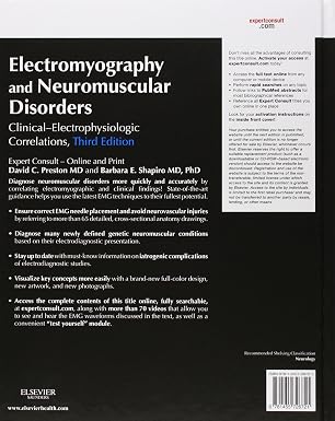 Electromyography and Neuromuscular Disorders Clinical-Electrophysiologic Correlations (3rd Edition) 2