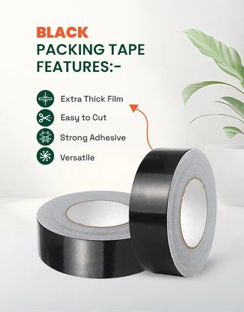 Black Packing Tape