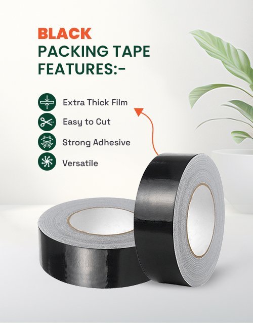 Black Packing Tape